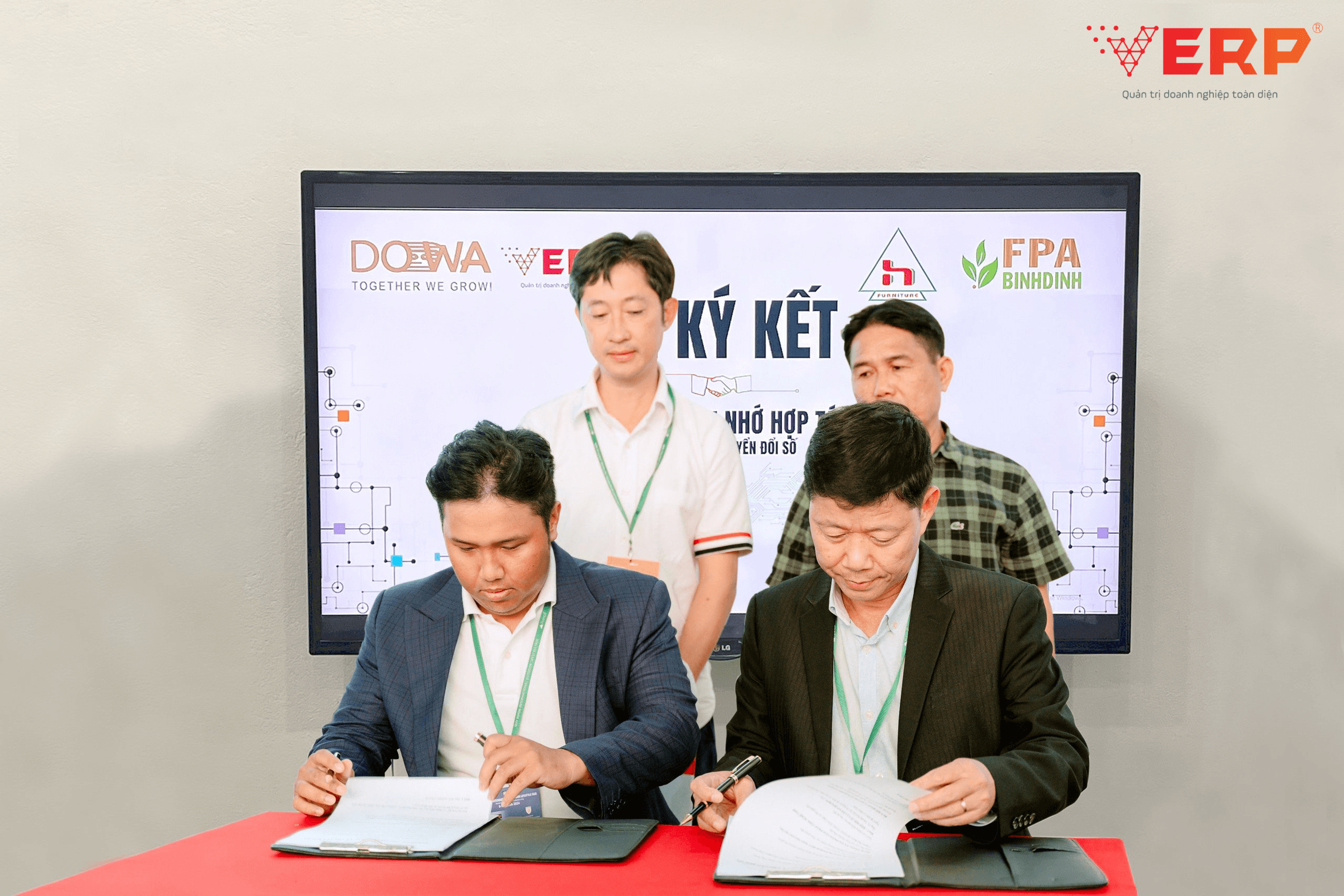 ANOTHER SIGNING CEREMONY // Another trust in VERP.